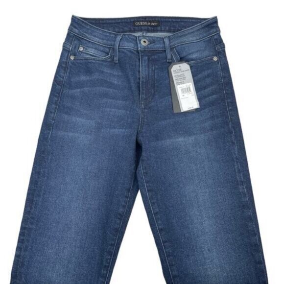 Guess Nicole Mid Rise Straight Leg Jean Size 26 - Picture 3 of 7